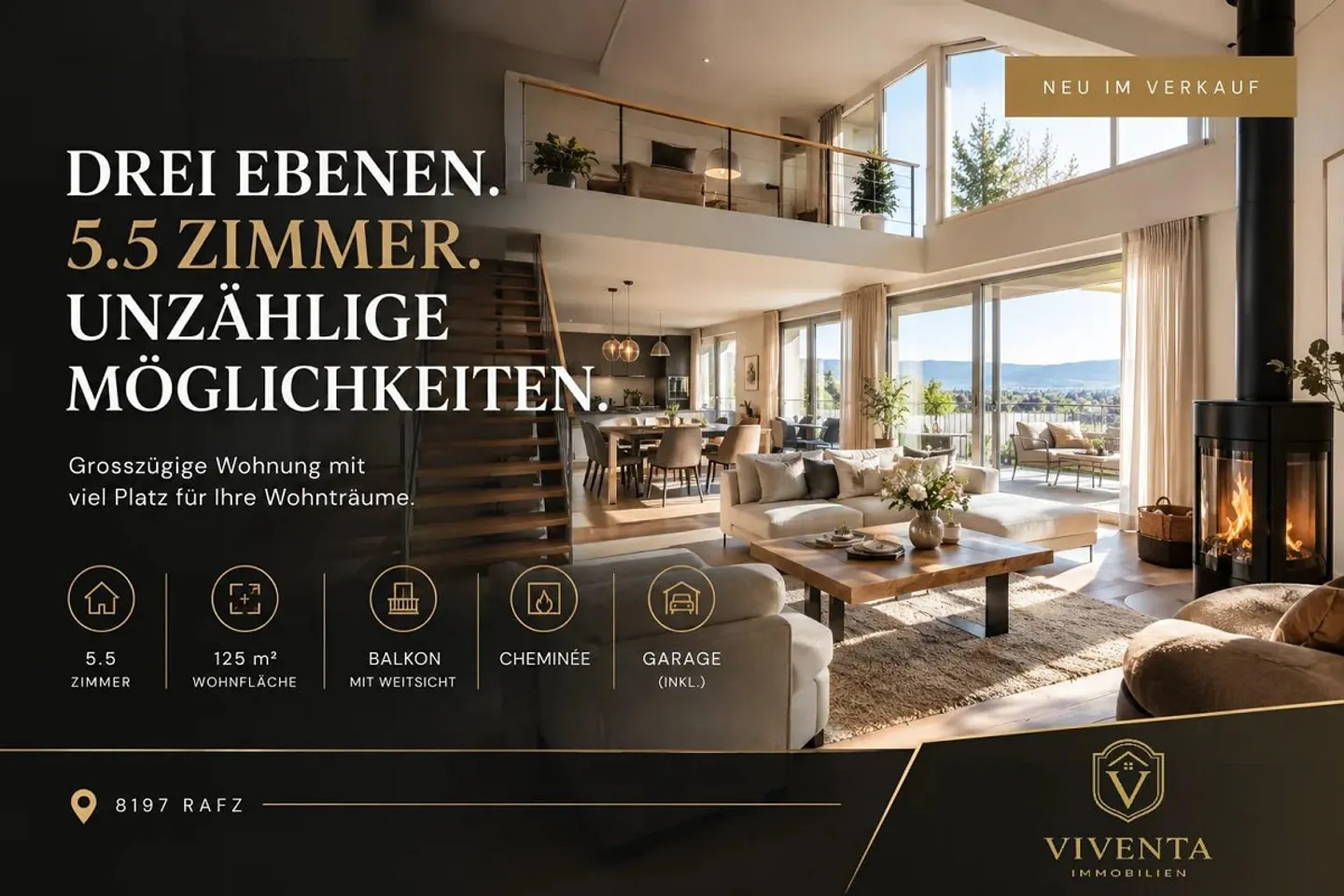 Geräumige Maisonettewohnung - Foto 1 von 3