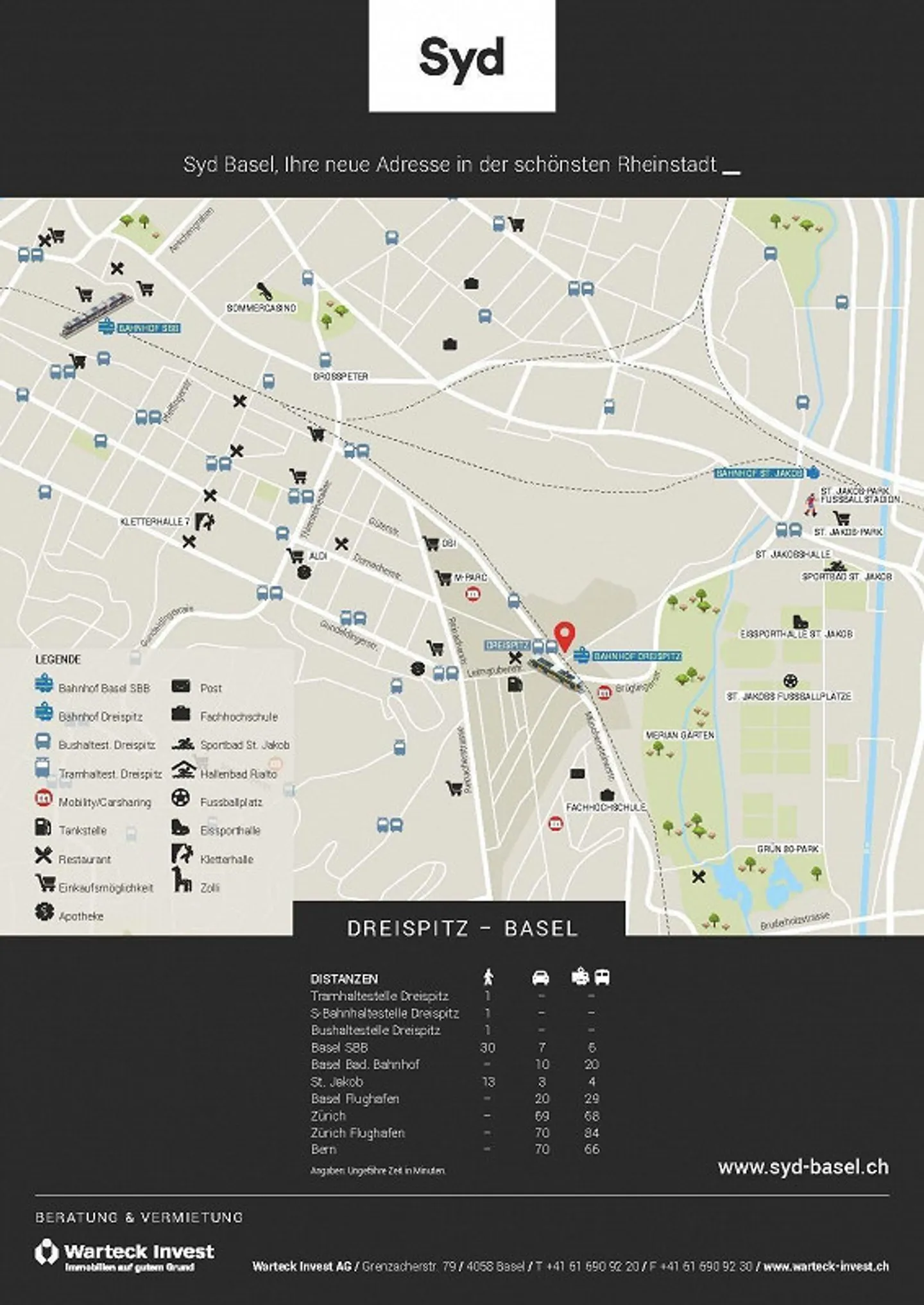 Posizione top, top moderno - "SYD"-Basilea Il tuo nuovo ufficio a Dreispitz - Foto 10 di 13
