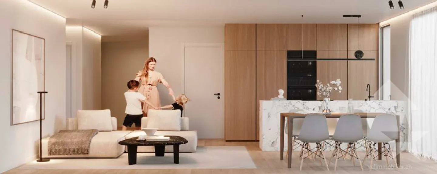 Bell'attico di 3,5 locali con grande terrazza - Foto 6 di 10