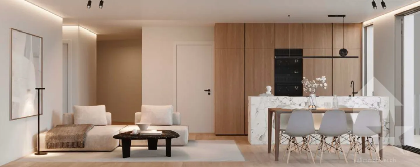 Bell'attico di 3,5 locali con grande terrazza - Foto 7 di 10