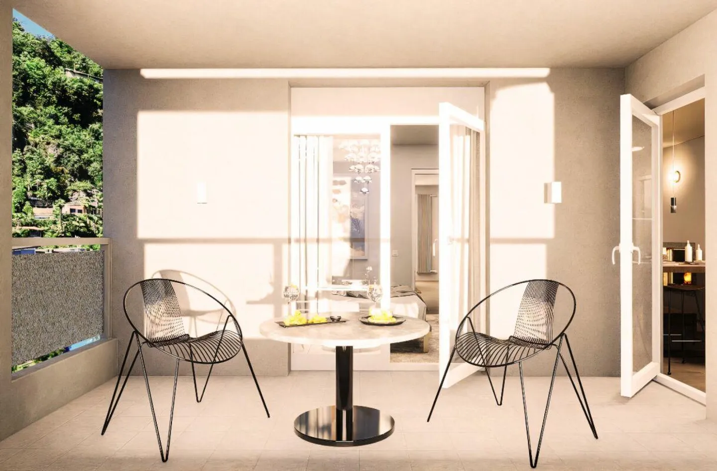 Duplex Luminoso e Tranquillo con Camino ad Ascona / Helle und Ruhig... - Foto 12 di 13