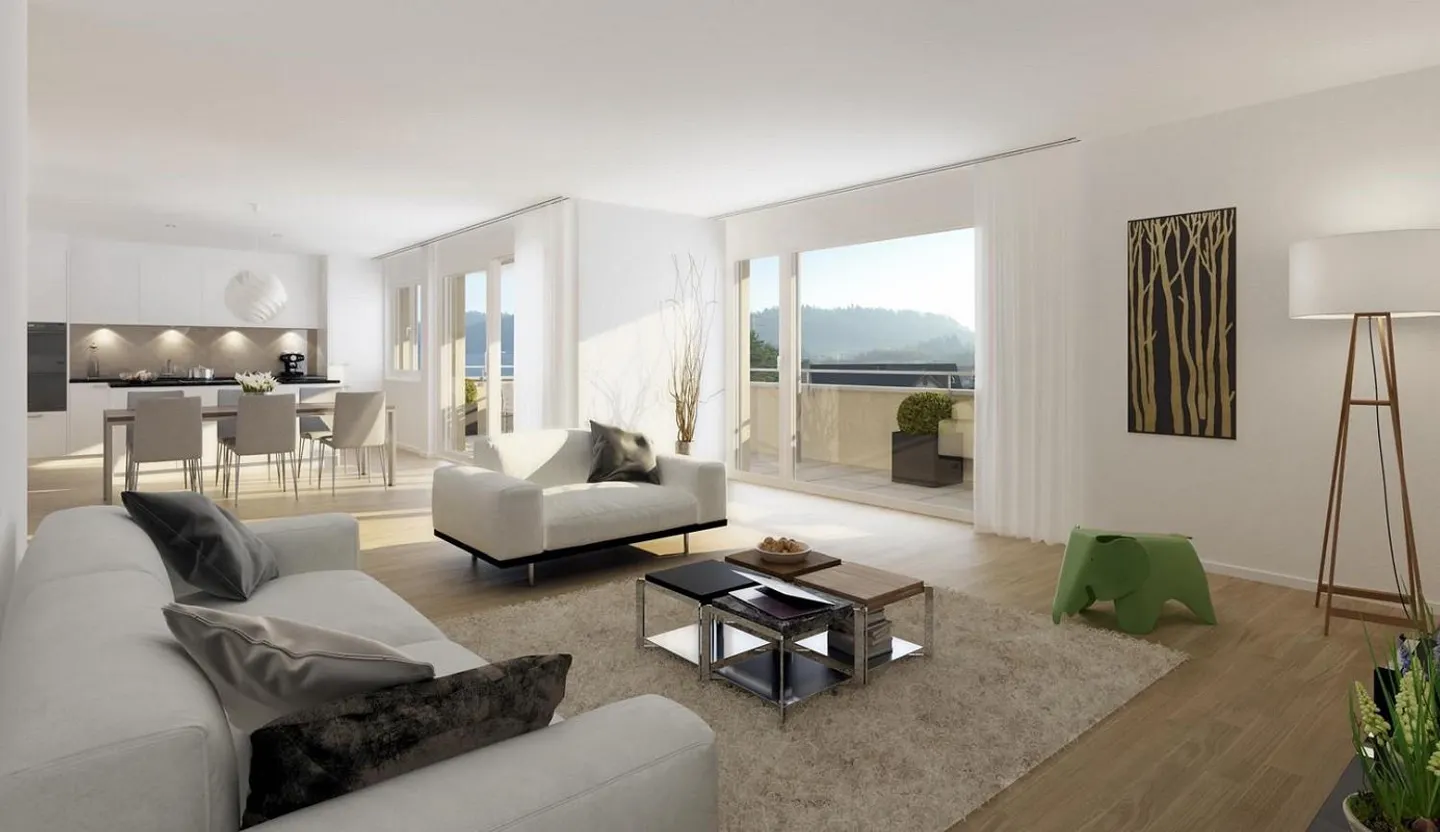 Moderne 4.5-Zimmerwohnung - Foto 1 von 4