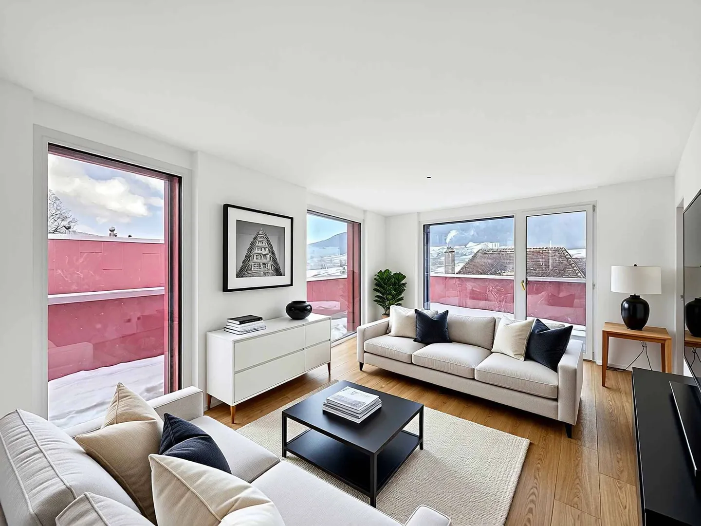 Penthouse contemporain élégant avec grande terrasse - Photo 1 sur 10