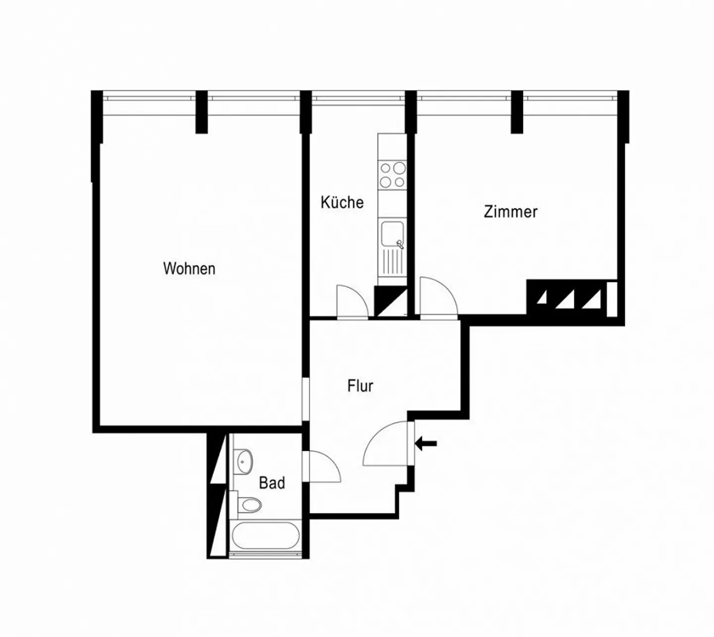 Bel appartement directement au Birsköpfli! - Photo 7 sur 7