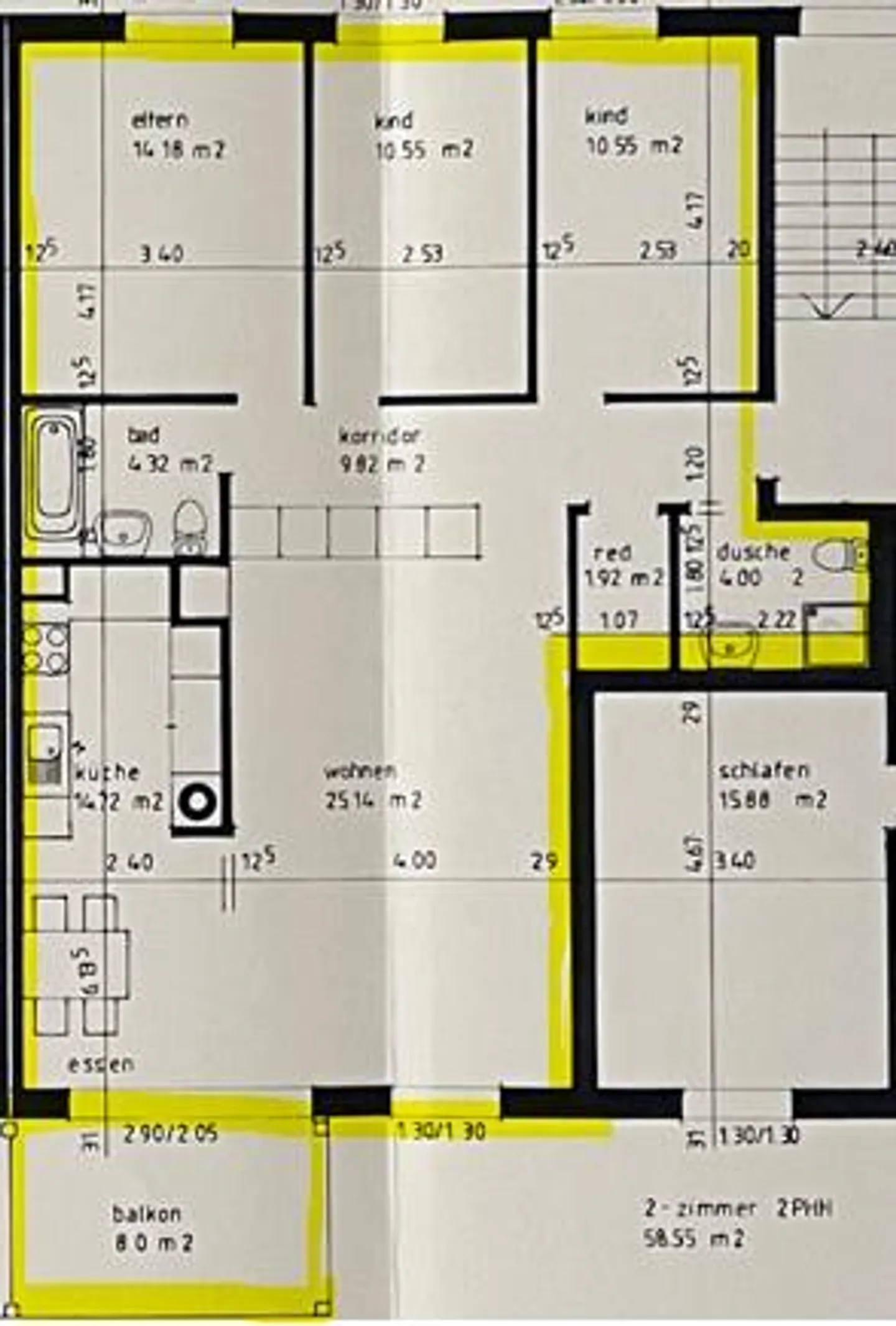 Appartamento tranquillo di 4,5 stanze nel verde - Foto 13 di 13