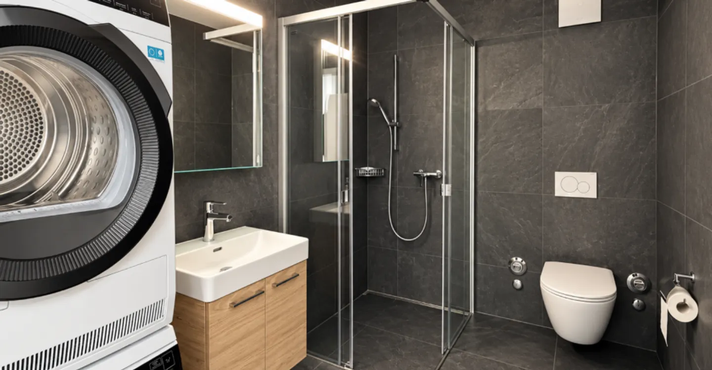 Villeret, wunderschöne 3,5-Zimmer-Wohnung mit privatem Garten und Garage - Foto 7 von 10