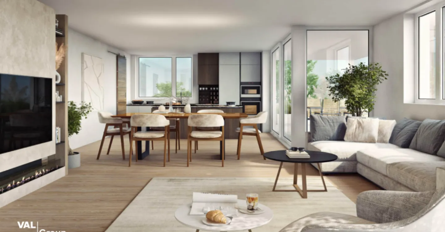 Helle 4.5-Zimmer-Wohnung in Steg - Foto 5 von 9