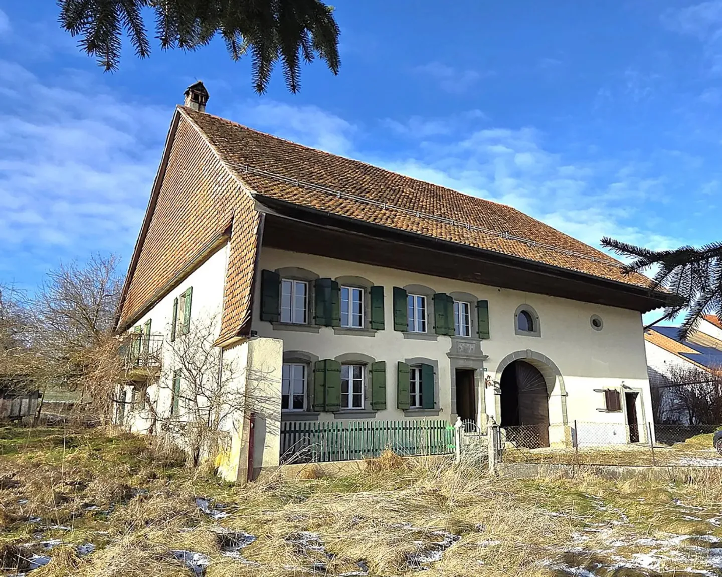 Grande fattoria di villaggio da ristrutturare - Brenles - Foto 1 di 6