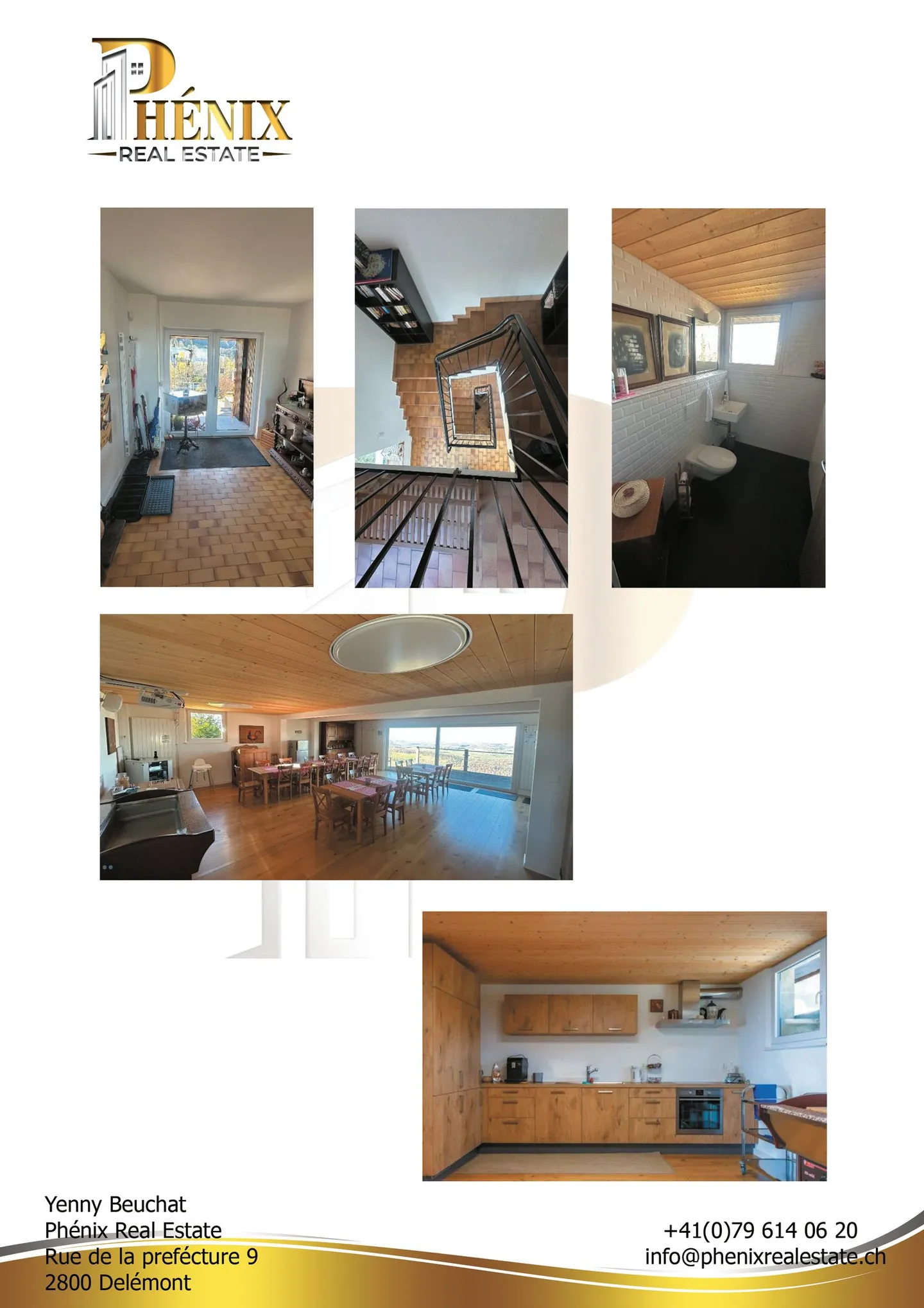 Magnifikes Einfamilienhaus mit 7 Zimmern in Roche-d'Or - Photo 7 of 9