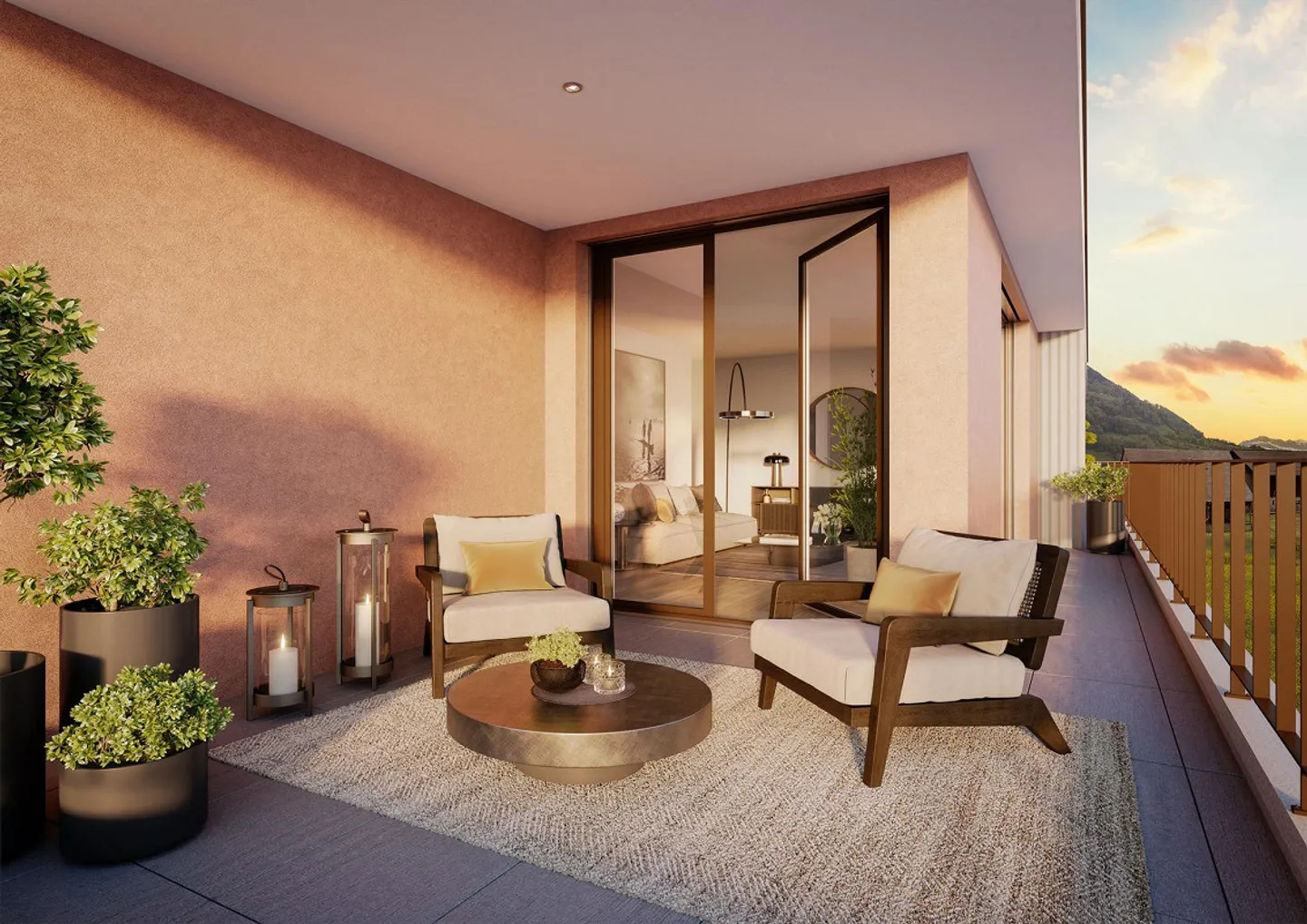 As high as the rooms, as far as the view: Your dream apartment - Photo 5 of 6