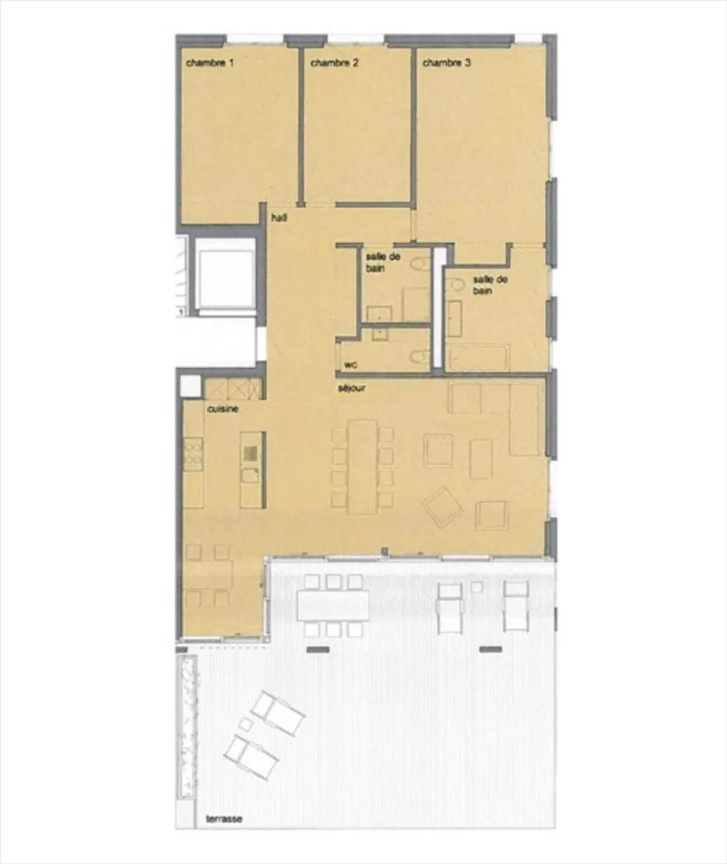 VISITA VIRTUALE | A due passi dalle passeggiate di Ouchy, appartamento contemporaneo di 160 m² - Foto 9 di 10