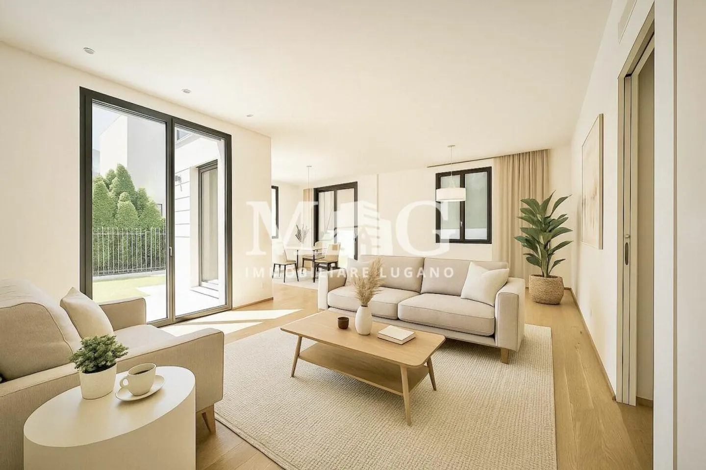 Charm alter Zeit und moderne Technologie: 4,5 Zimmer mit Garten in einem Palais aus dem frühen 20. Jahrhundert - Foto 2 von 11