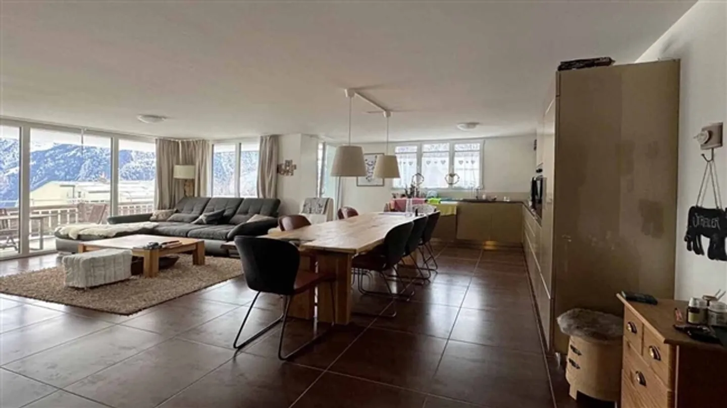 Magie alpine à Grächen – Votre appartement de rêve de 4,5 pièces vous attend ! - Photo 1 sur 9