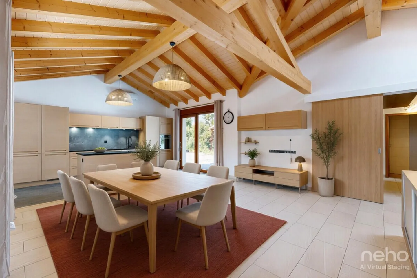 Single-storey villa in Saxon - large garden and pergola - Photo 4 of 9