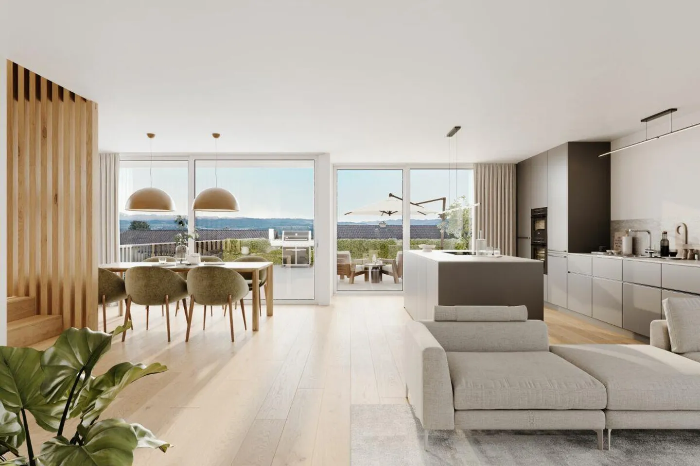House SOL - Living with a View: 5.5 Rooms and Dreamlike Alpstein View in Zuzwil - Photo 1 of 8