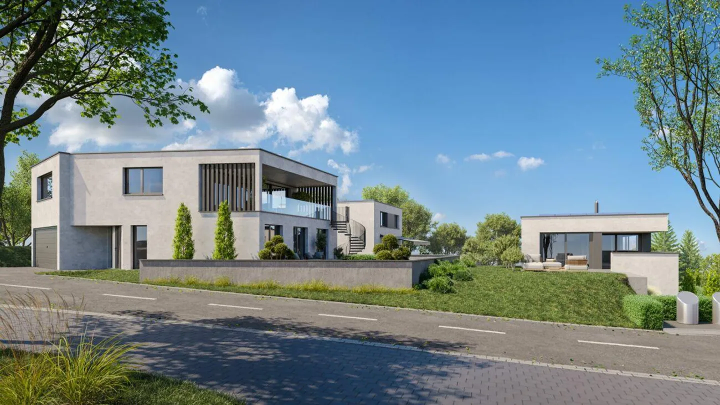House SOL - Living with a View: 5.5 Rooms and Dreamlike Alpstein View in Zuzwil - Photo 6 of 8
