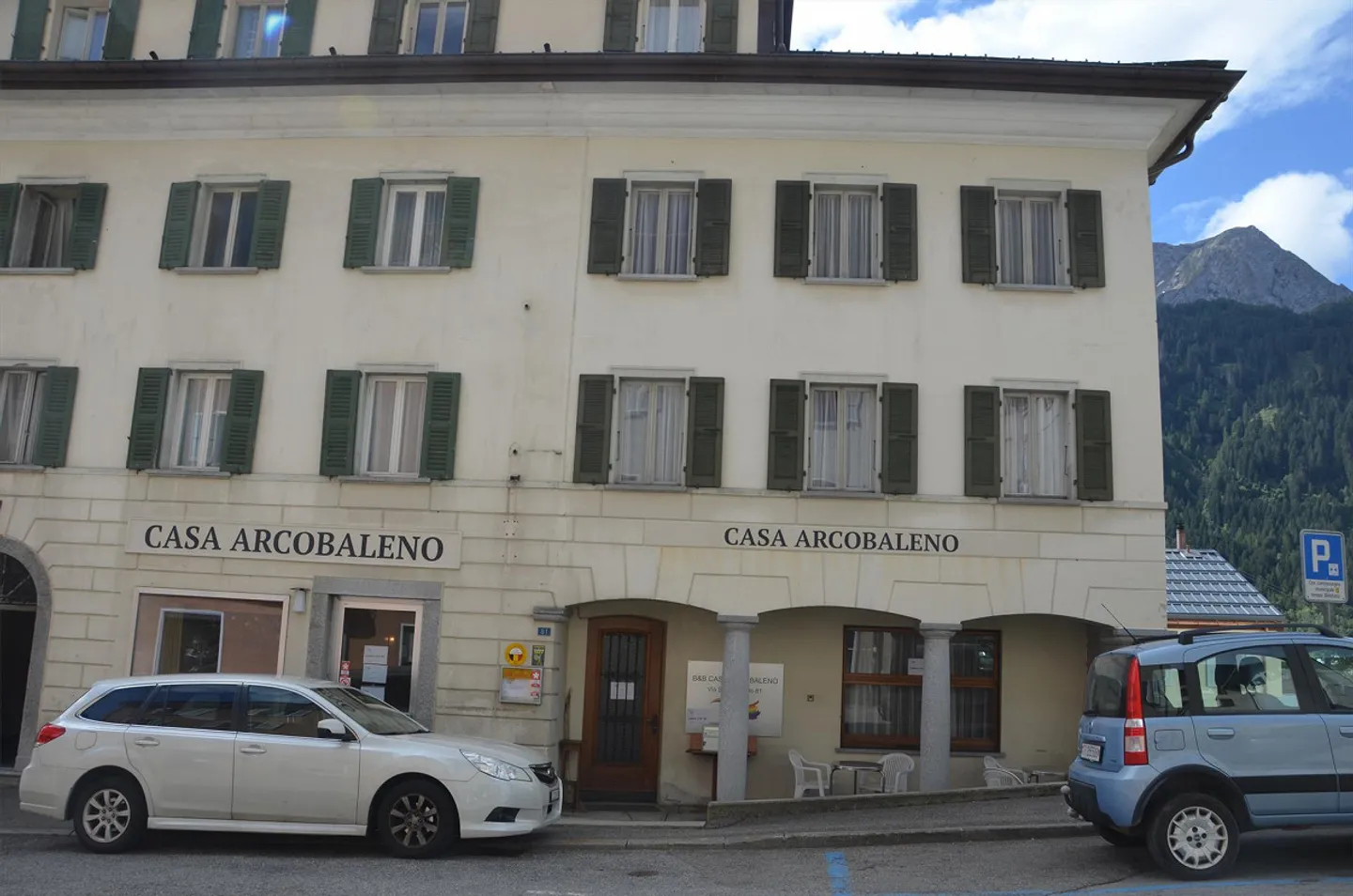 Large residential and commercial building in Airolo with mountain views - Photo 1 of 29