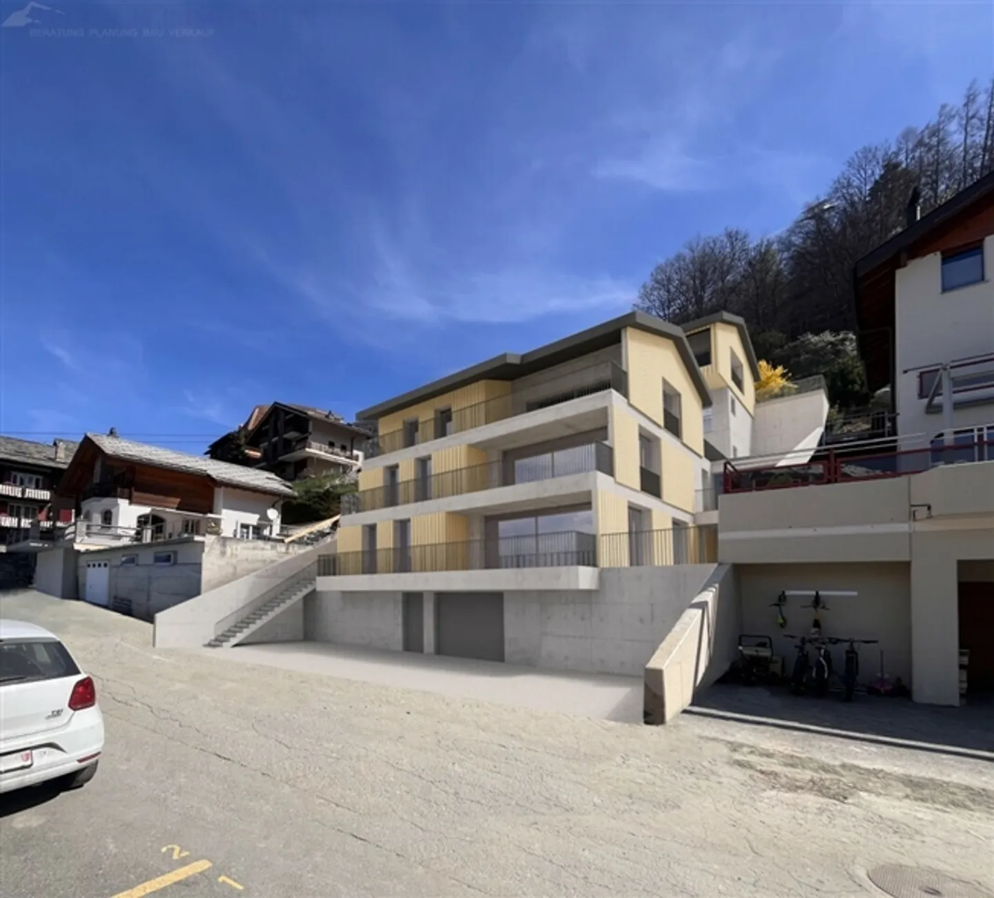 «Zu verkaufen, 4.5 Zimmer Neubauwohnung 1. OG in Staldenried» - Foto 5 von 7