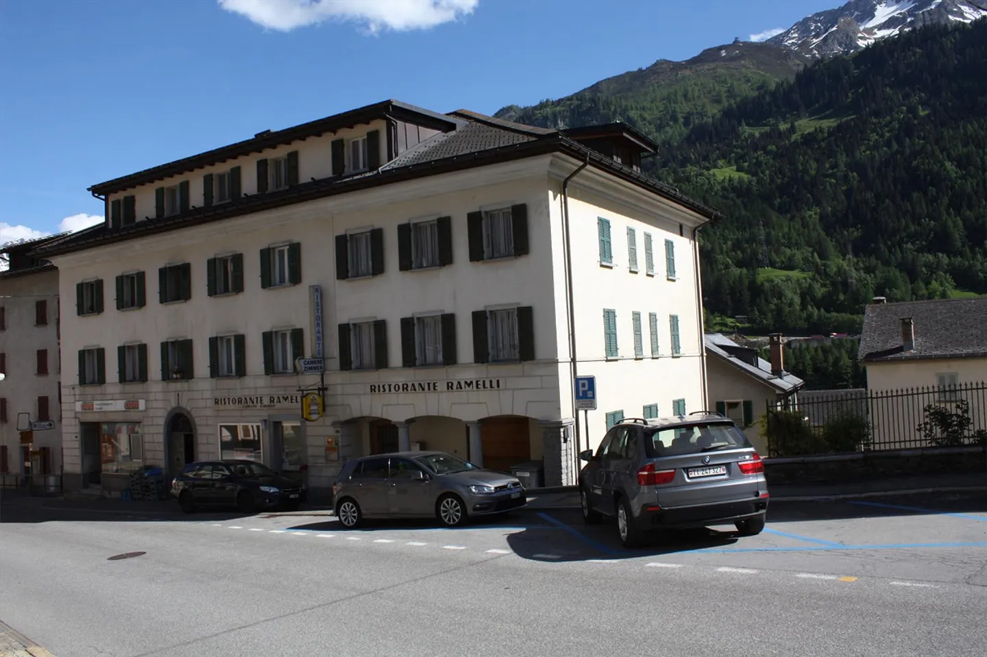 Large residential and commercial building in Airolo with mountain views - Photo 2 of 29