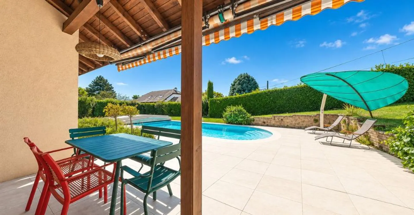 Individual villa with independent studio in Trélex - Photo 9 of 10