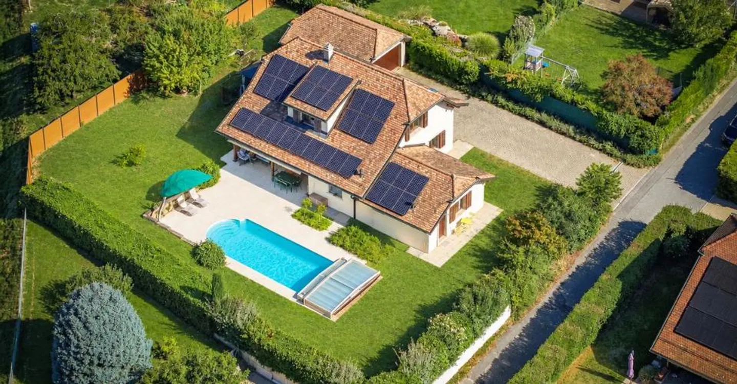 Individual villa with independent studio in Trélex - Photo 10 of 10