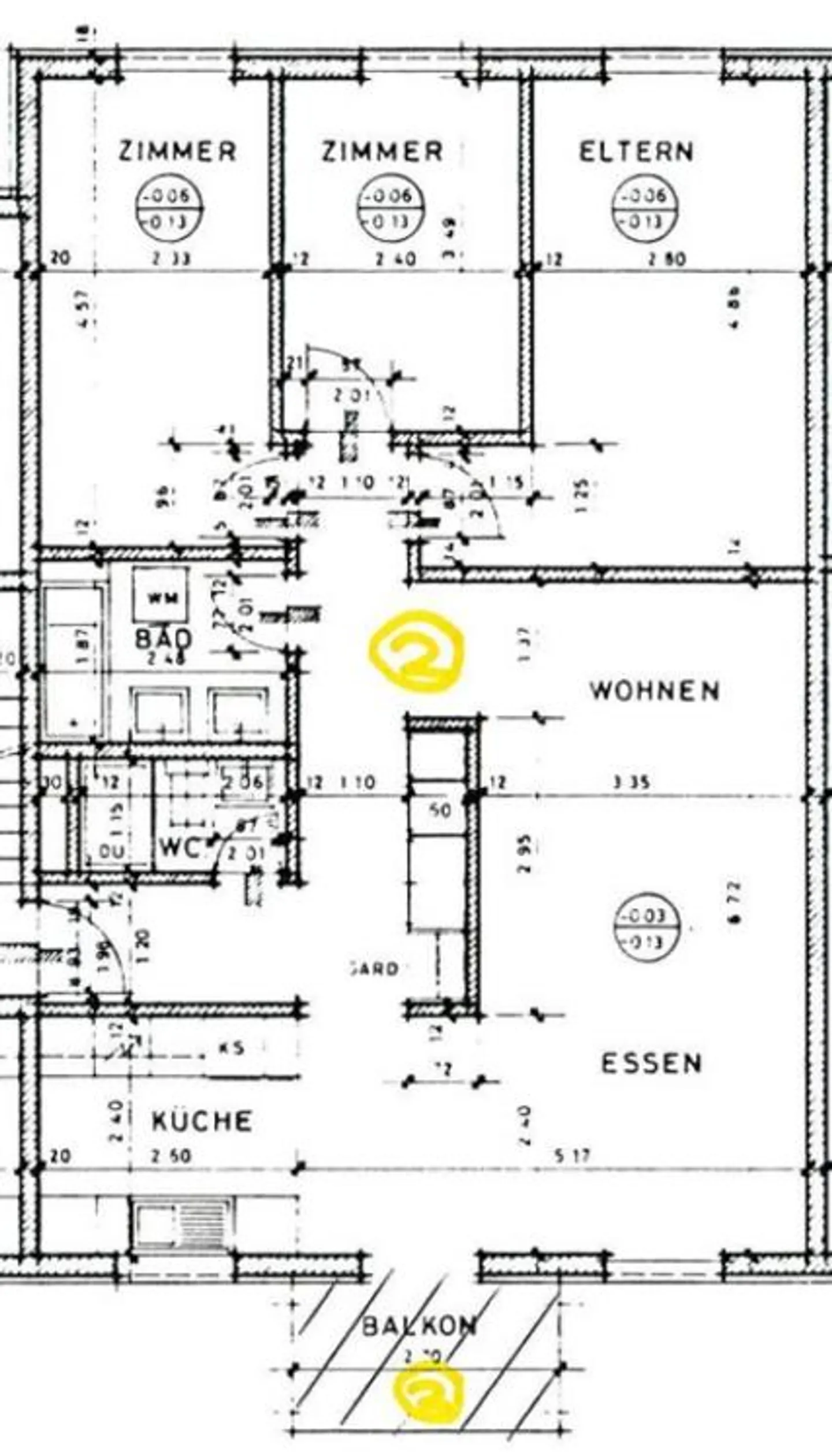 For sale 4.5-room apartment with balcony & outdoor parking - Photo 9 of 10