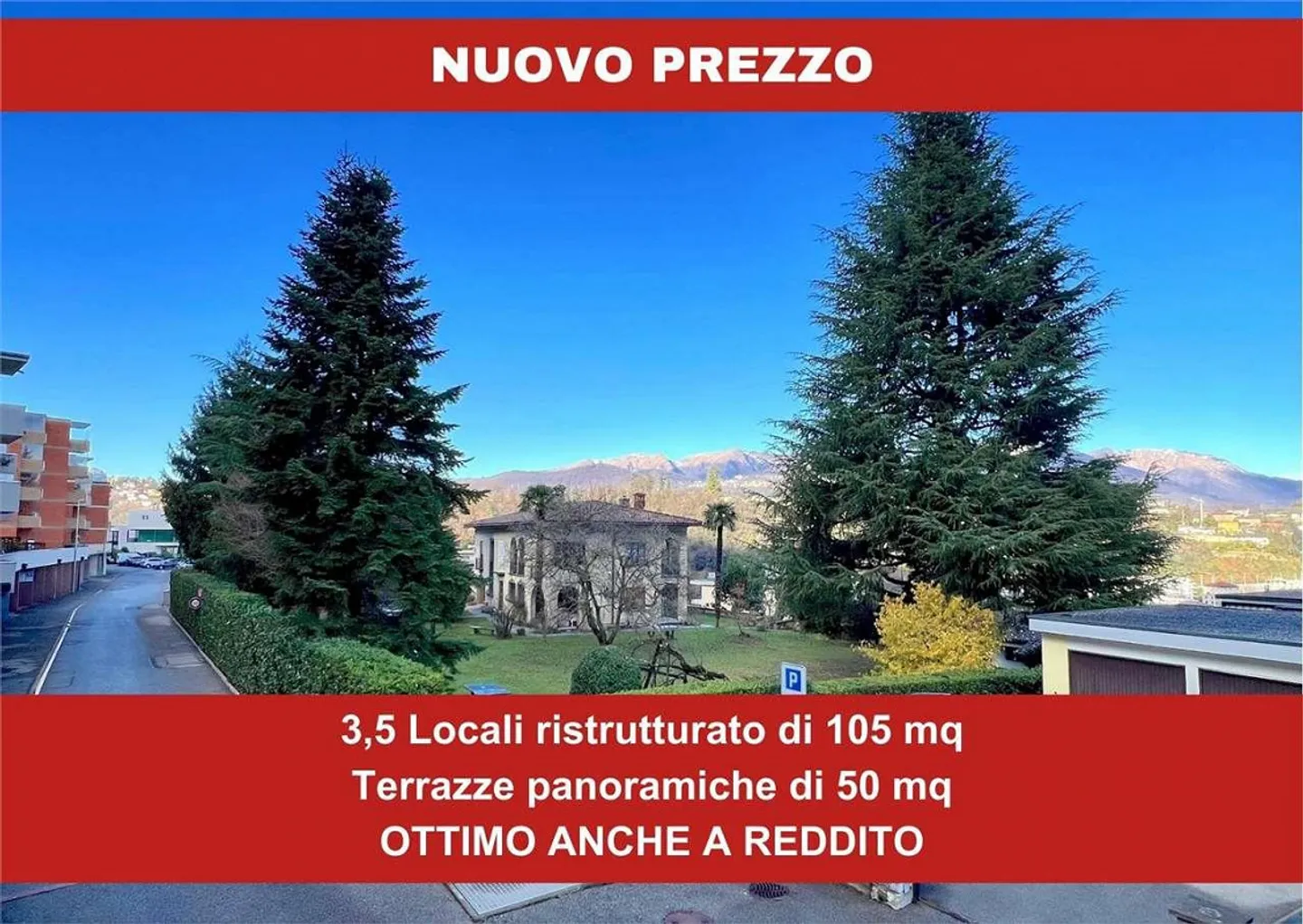 PARADISO - 3.5 locali con terrazza e giardino - Foto 1 di 12