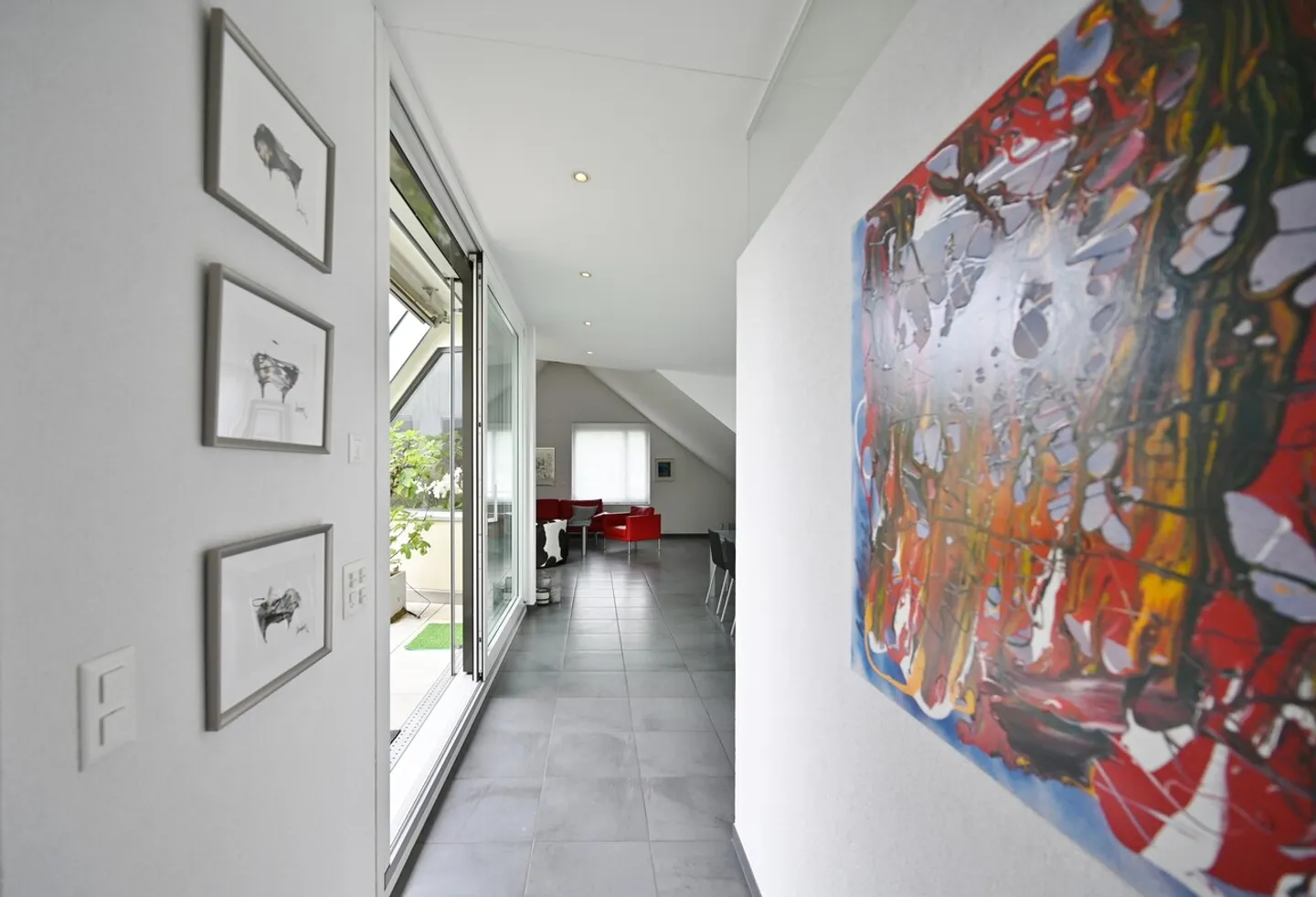 PENTHOUSE UNICO IN UN QUARTIERE FAMILIARE - Foto 3 di 17