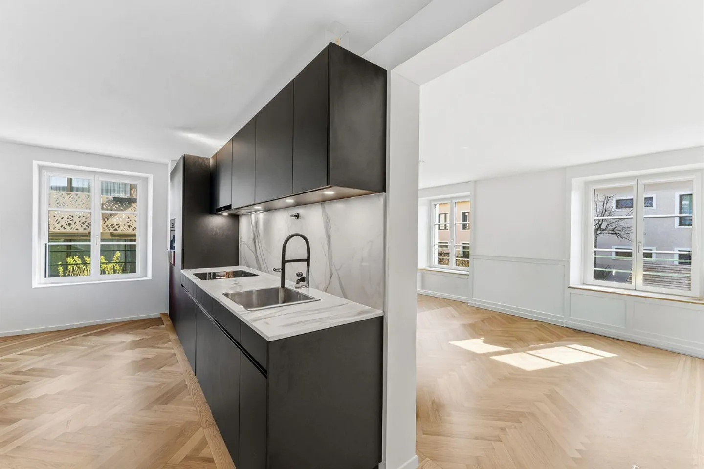 Renovierte 3.5 Zimmer-Wohnung - Foto 1 von 9