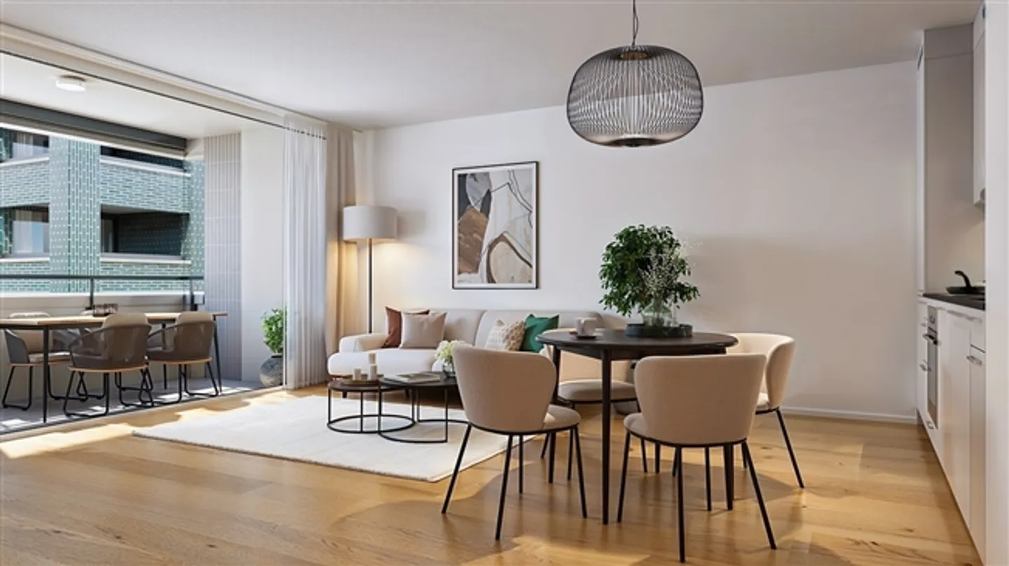 Appartamento moderno di 1,5 stanze in affitto - Foto 1 di 5