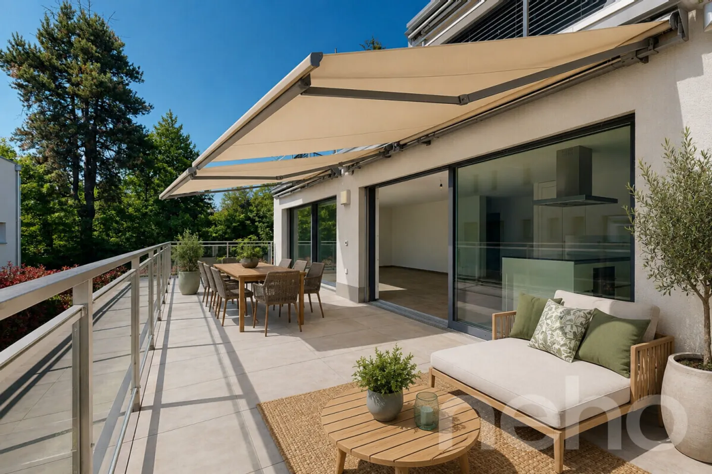 Appartement Charmant avec Terrasse - Photo 2 sur 12