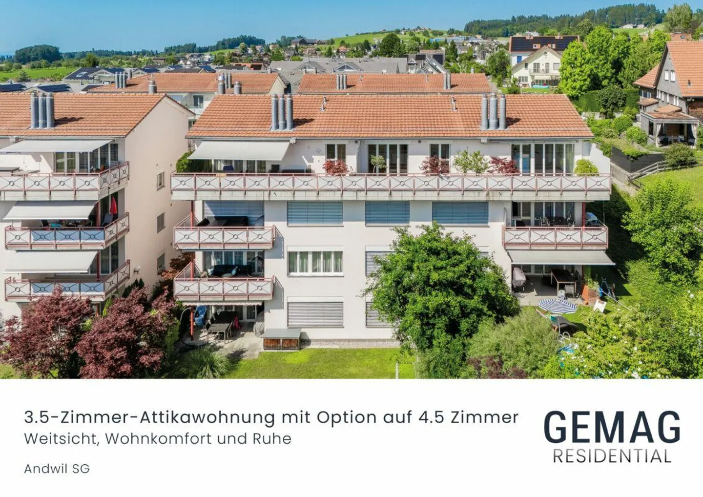 Attic Oasis with Säntis View - Wide View, Living Comfort and Peace - Photo 1 of 11