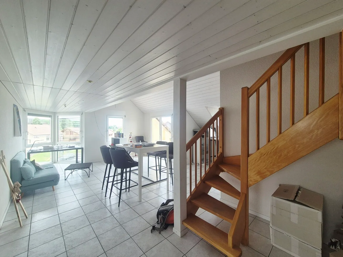 CHÂBLES / 2,5 Zimmer + Mezzanin mit Blick auf den See - Foto 4 von 13
