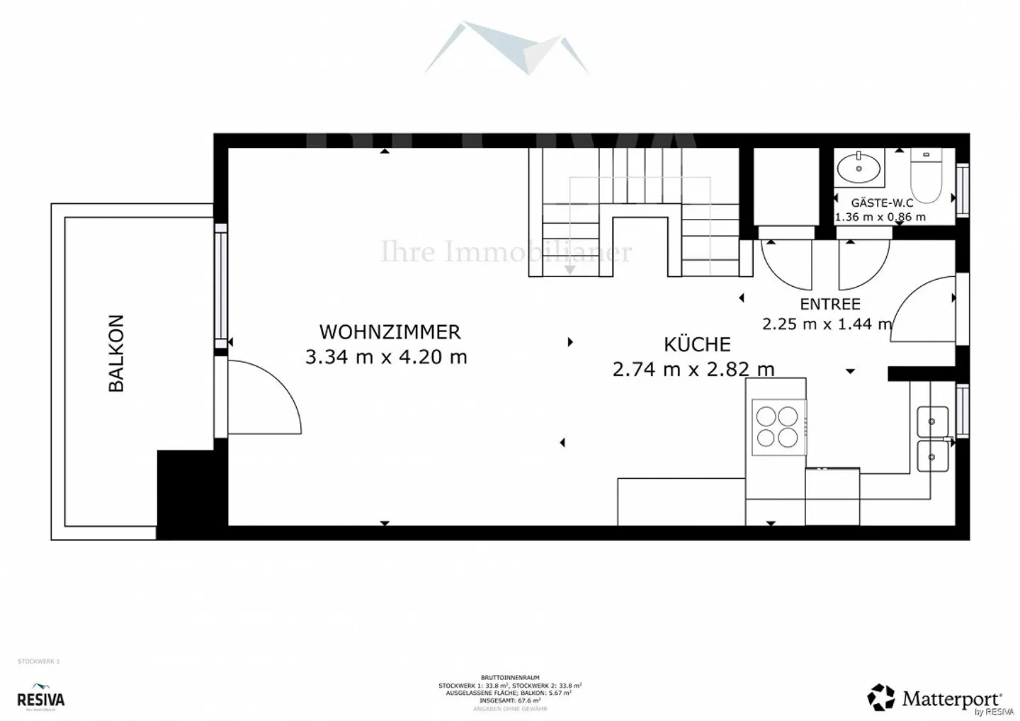 Appartamento duplex ristrutturato con balcone - elegante e centrale - Foto 4 di 34