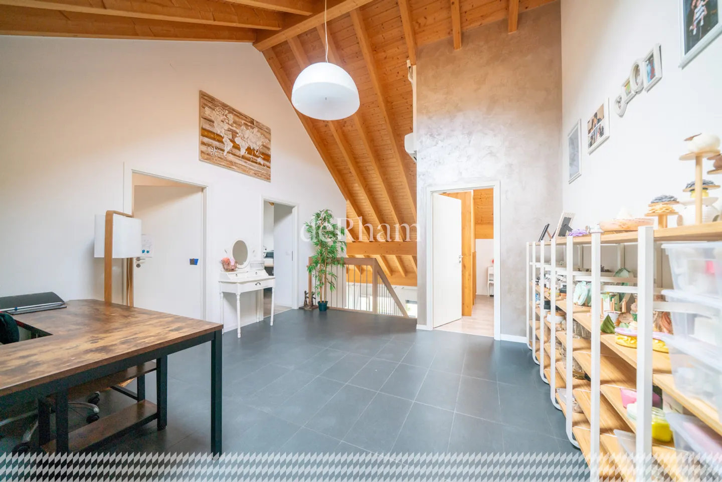 Attico con 5 camere in duplex con grande terrazza "certificato Minergie" - Foto 4 di 10