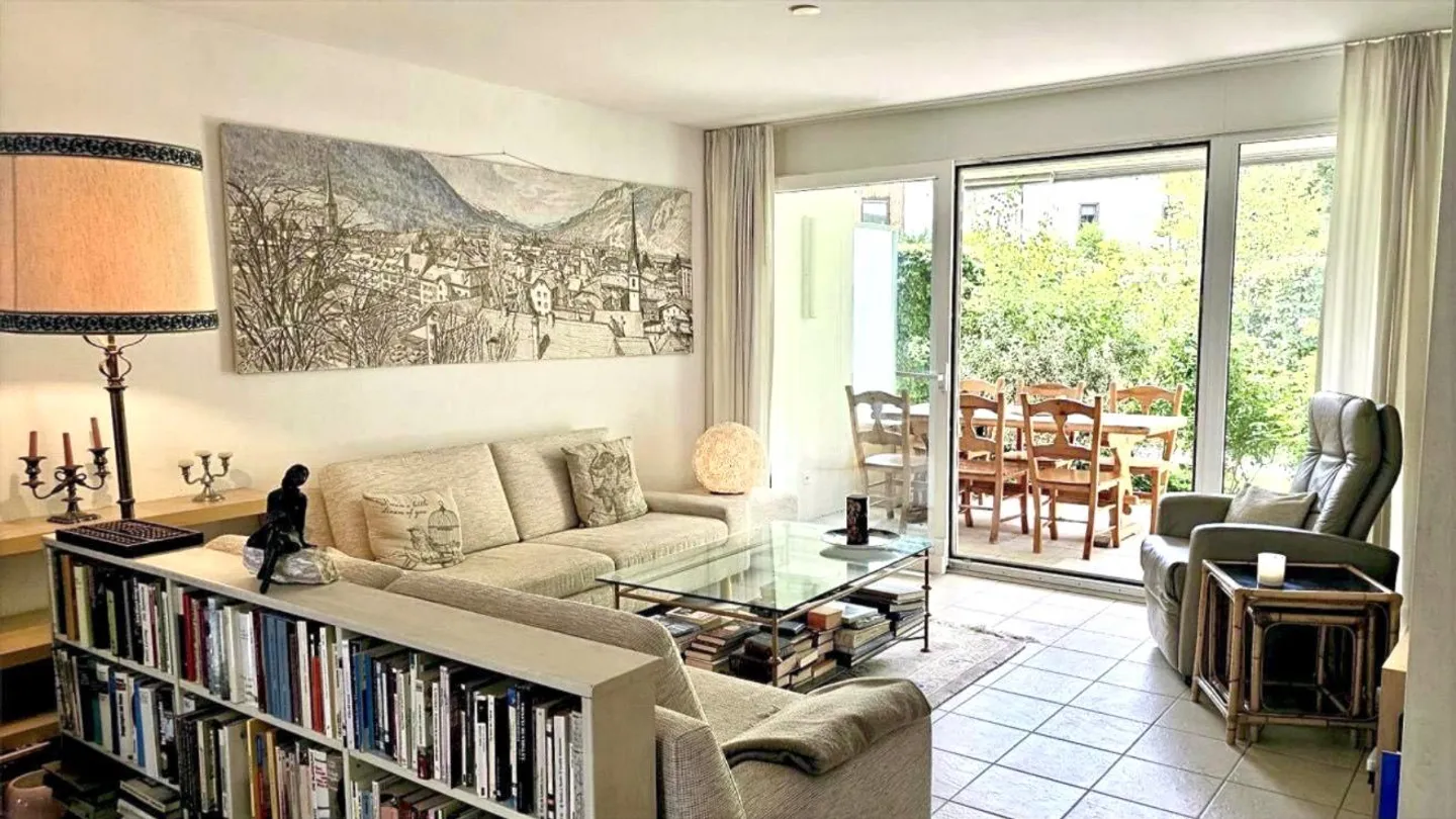 Appartamento 3,5 locali al piano terra nel parco Bener - Foto 2 di 10