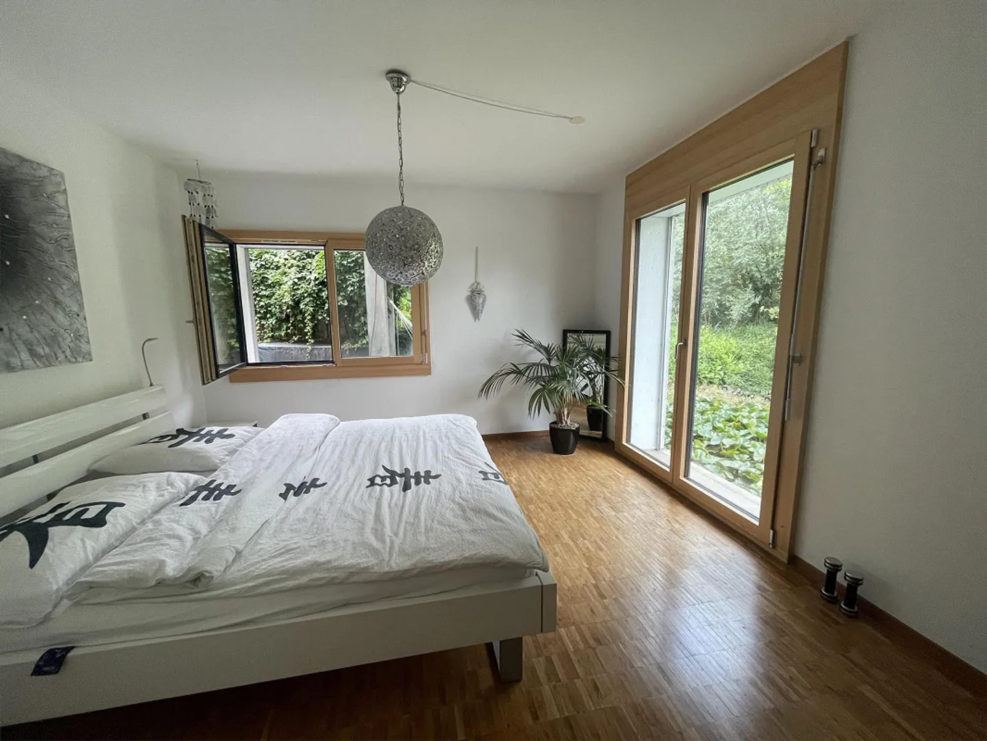 Belle, calme appartement de 3 pièces avec vue sur l'étang - Photo 4 sur 7