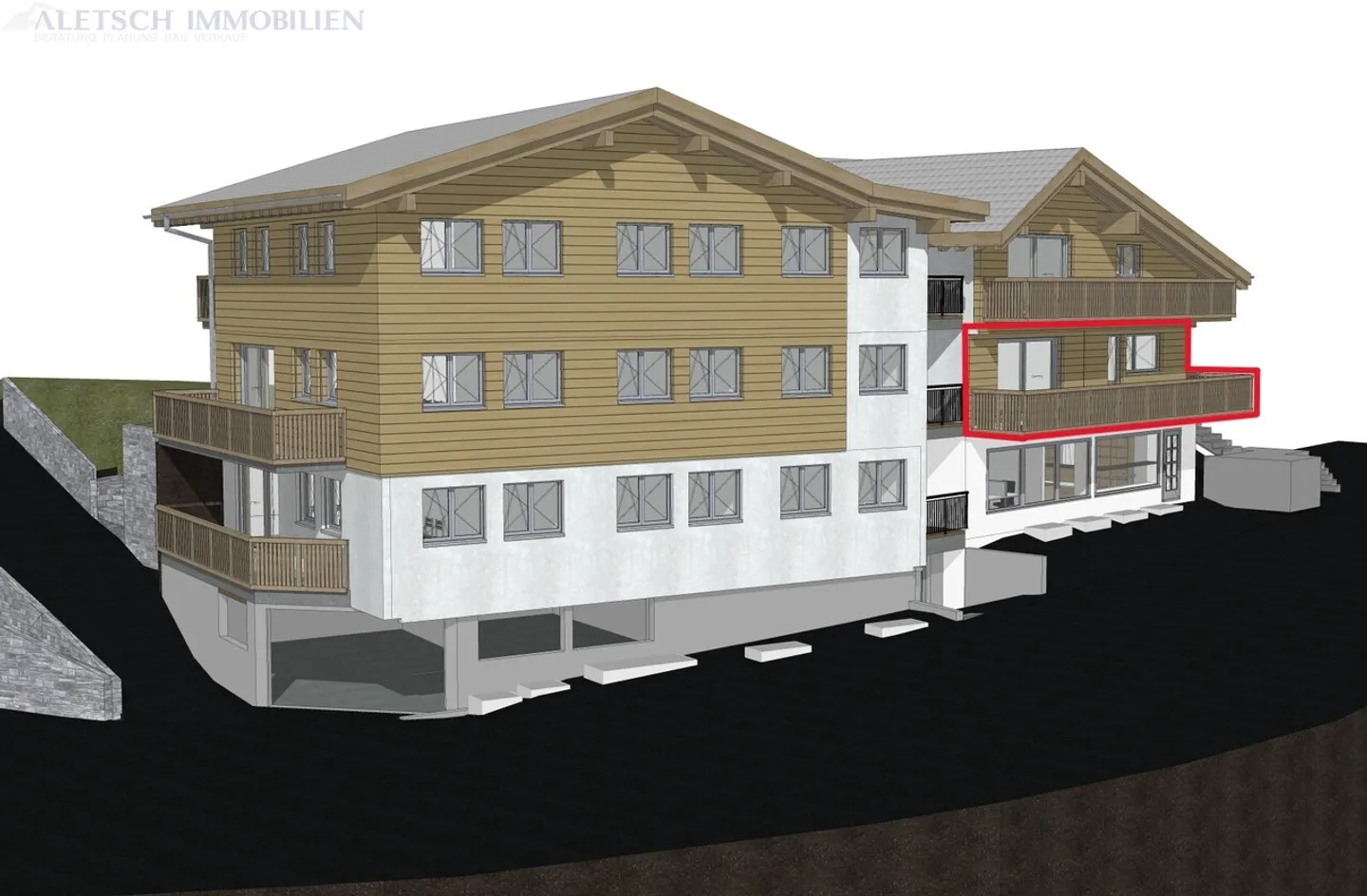 Compatto, confortevole – appartamento di 2,5 stanze al 1° piano, Fiesch - Foto 1 di 2