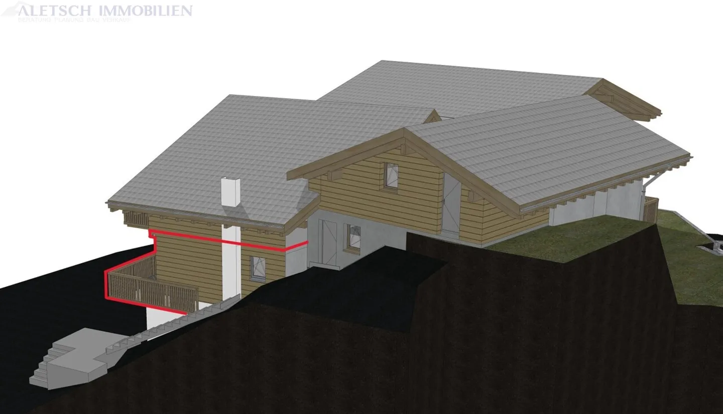 Compatto, confortevole – appartamento di 2,5 stanze al 1° piano, Fiesch - Foto 2 di 2