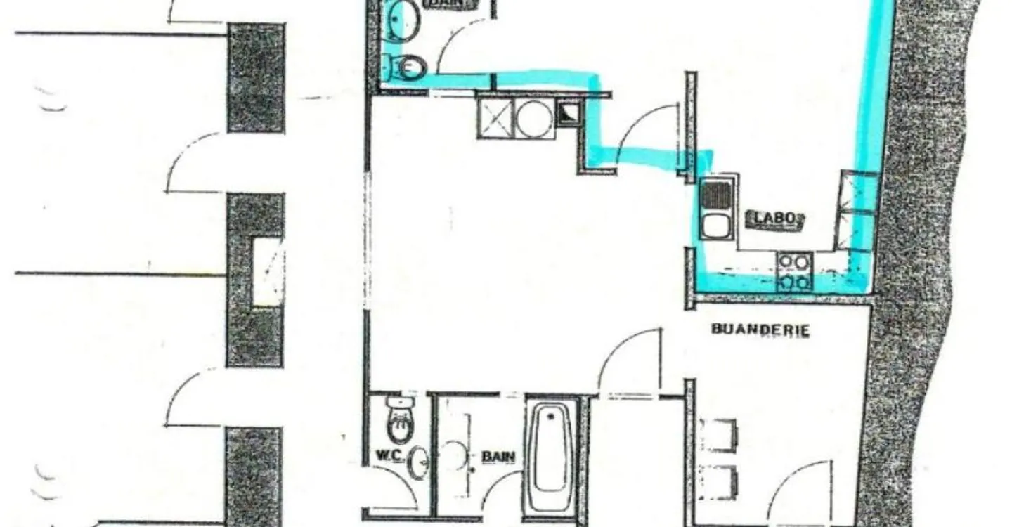 2,5-Zimmer-Wohnung mit Balkon und Parkplatz - Foto 8 von 8