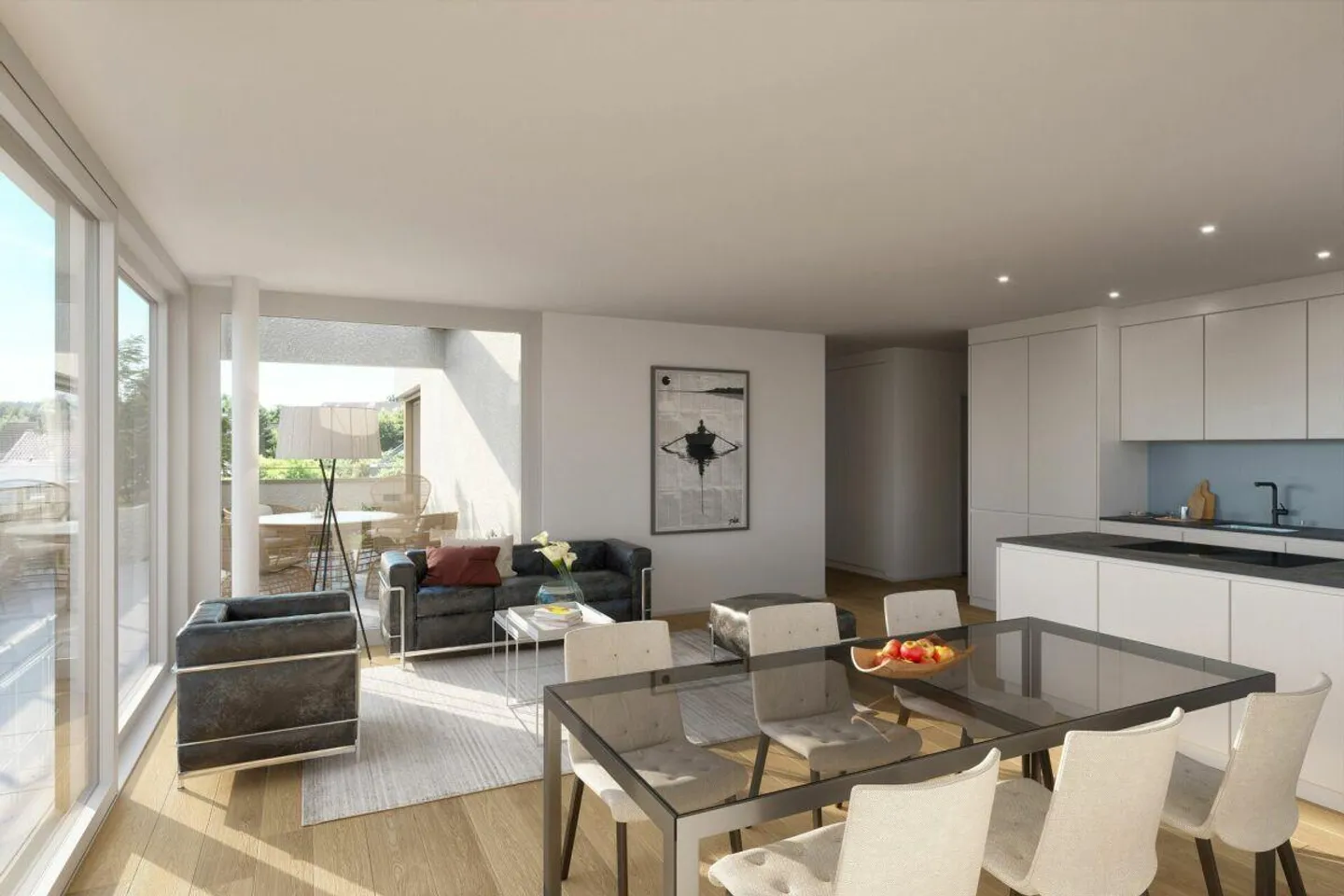 2.5 Zimmer Attika-Wohnung C 2.2 - Foto 11 von 13