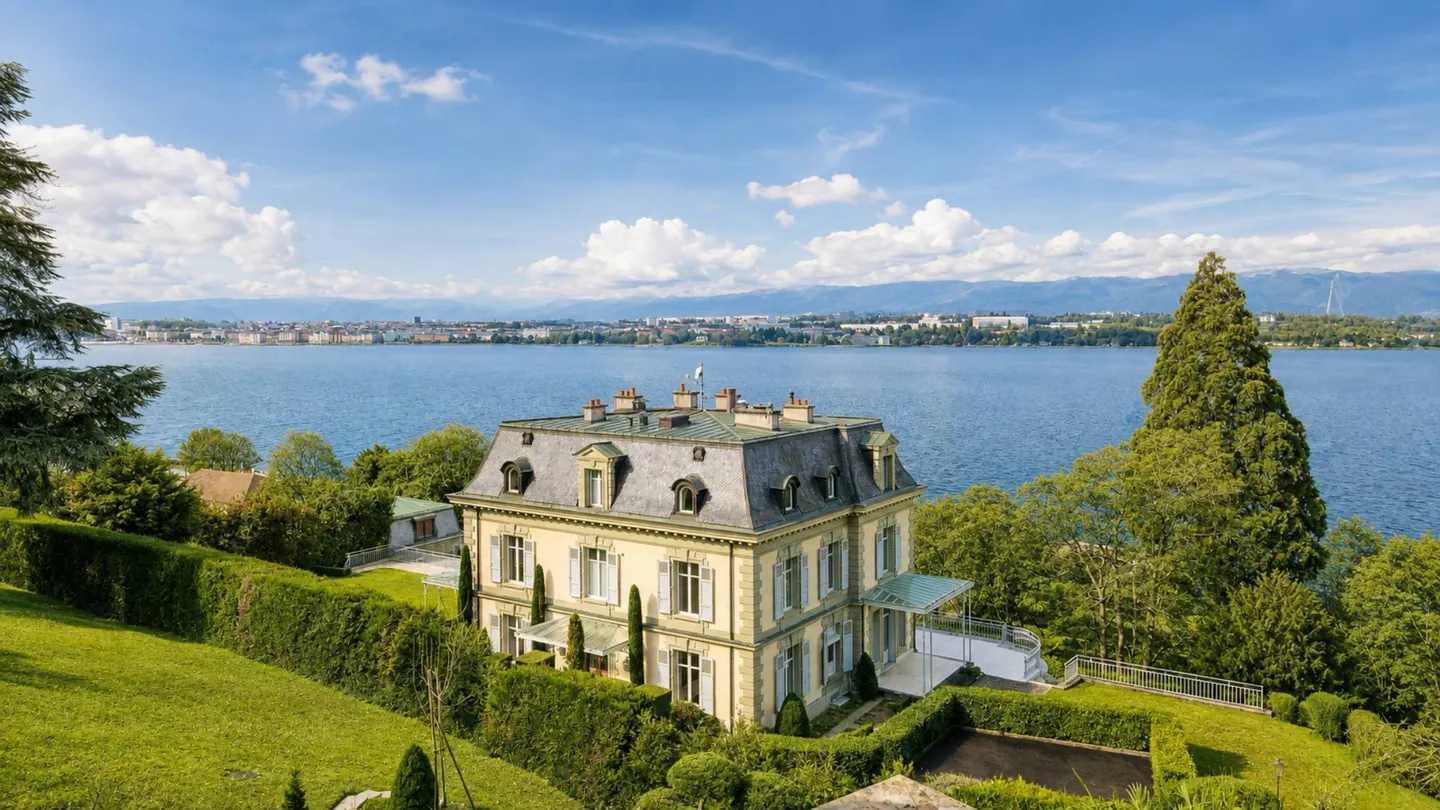 Magnifique appartement avec terrasse surplombant le lac - Foto 10 di 12