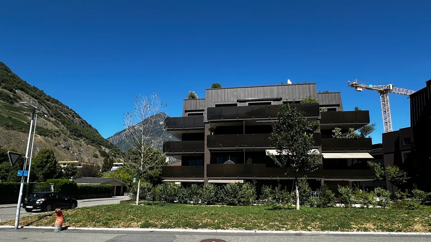 Appartamento recente 3,5 locali, terrazza - giardino nel centro di Martigny - Foto 10 di 11