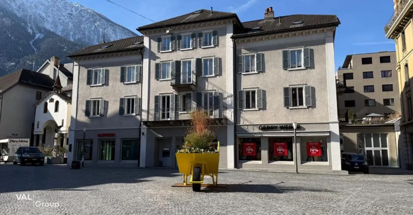 Exklusive Gewerbefläche in Brig - Foto 1 von 11