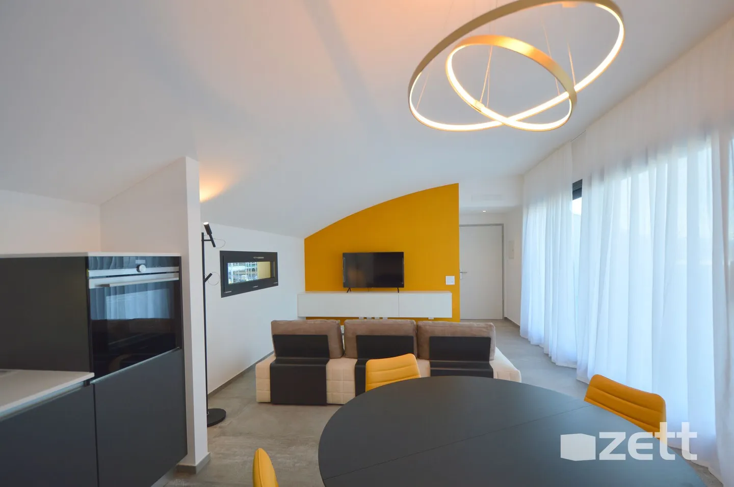 Lugano - Residenza 7Bello - Attic 2.5 rooms with large terrace - Photo 2 of 8