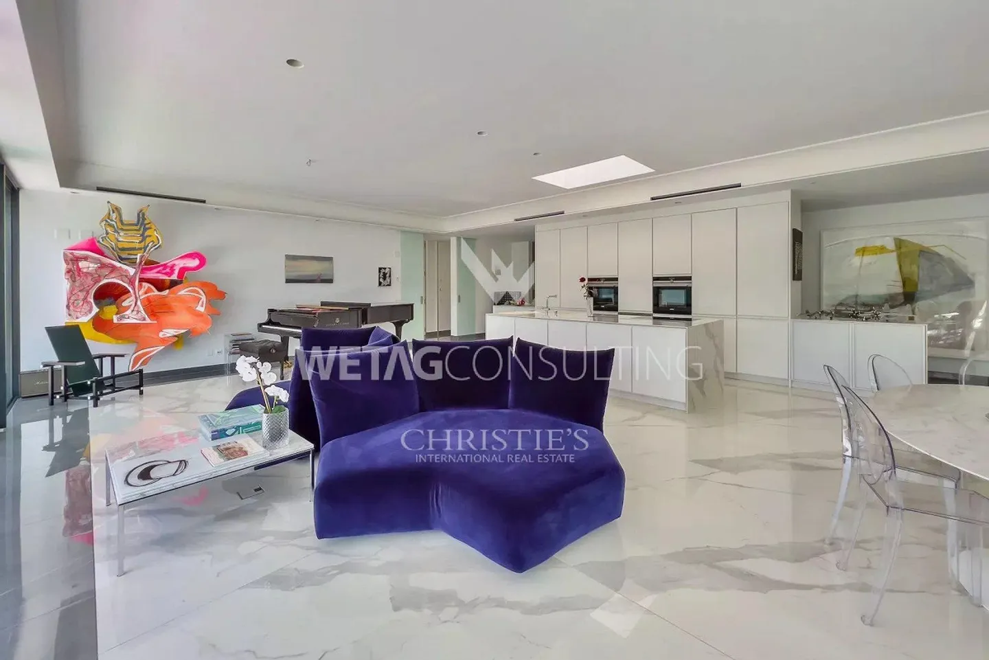 Penthouse moderne avec grande terrasse et vue imprenable sur le lac à Lu... - Photo 7 sur 10