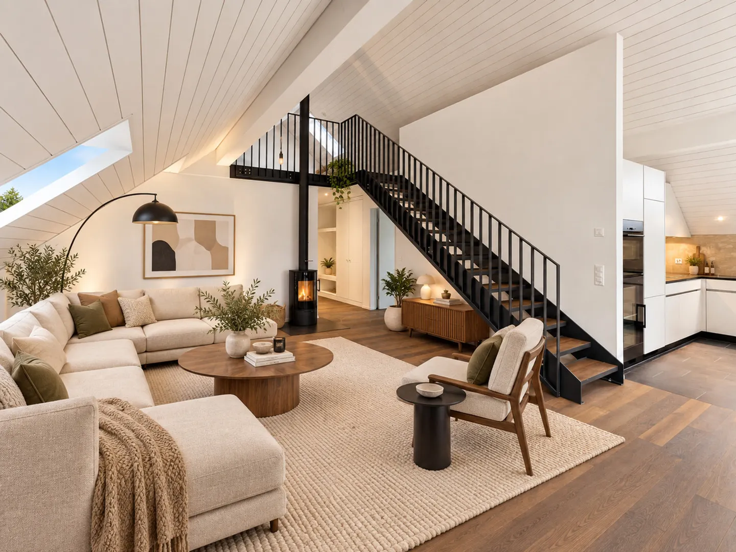 Moderner Duplex mit Balkonen - Foto 1 von 10