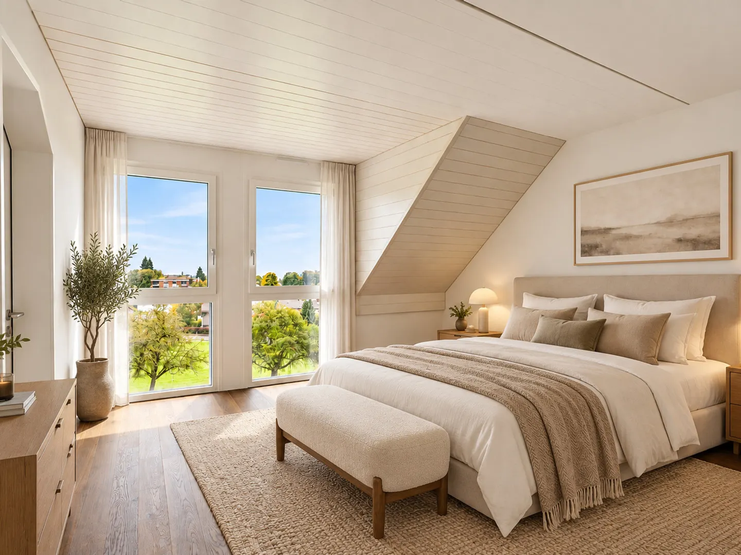 Moderner Duplex mit Balkonen - Foto 6 von 10