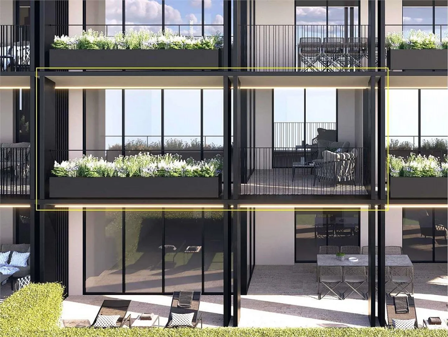 Neue Residenz Oasis - Elegantes 2.5-Zimmer-Wohnung mit 20 m² Terrasse - Foto 5 von 13