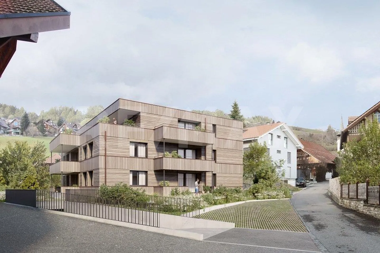 Two more 3½ ground floor apartments in exclusive new MFH. Sustainable fashion... - Photo 4 of 13